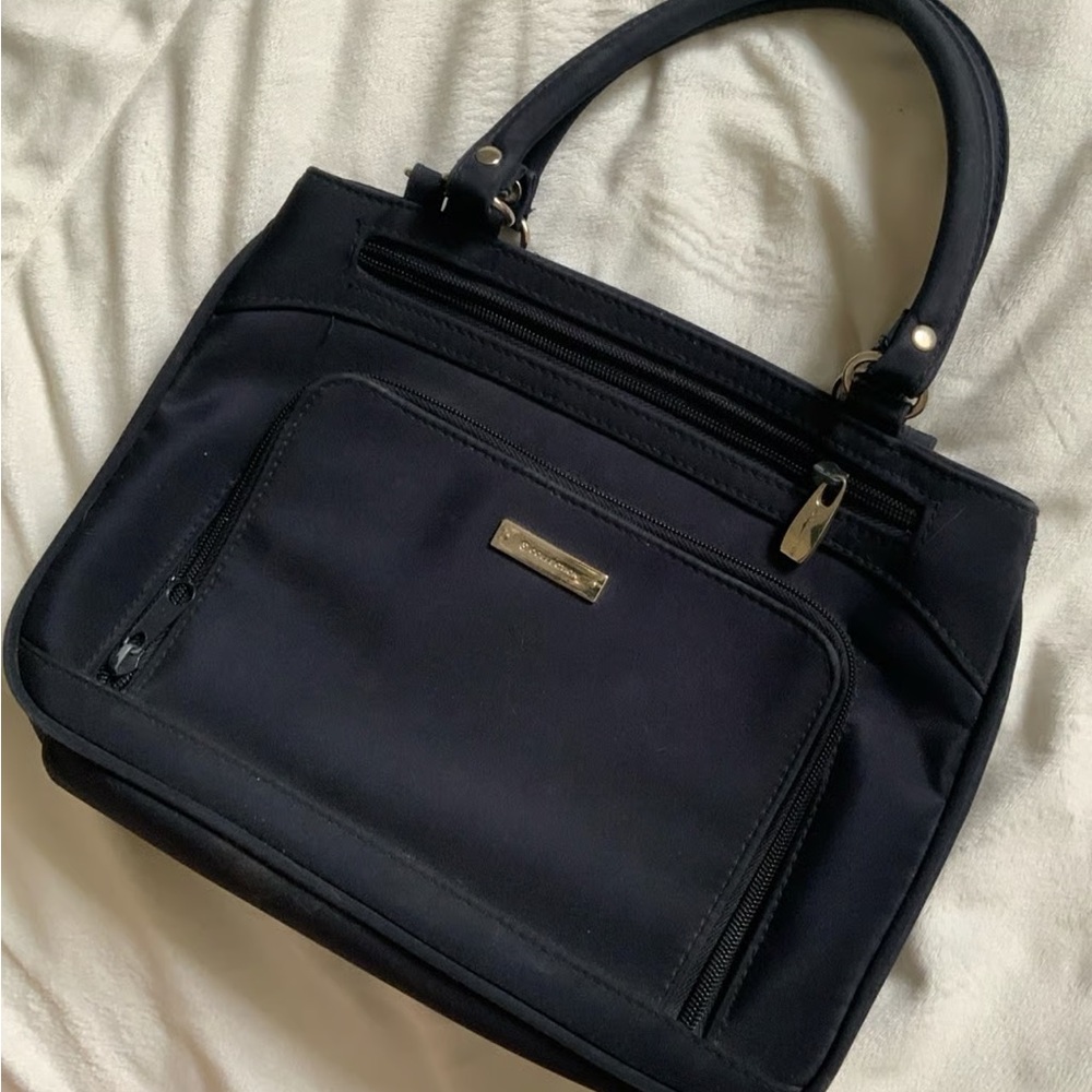 Navy Women's Handbag
